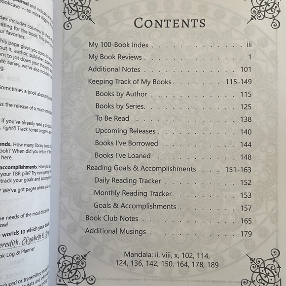 Reading Log and Planner - Picture 3 of 3